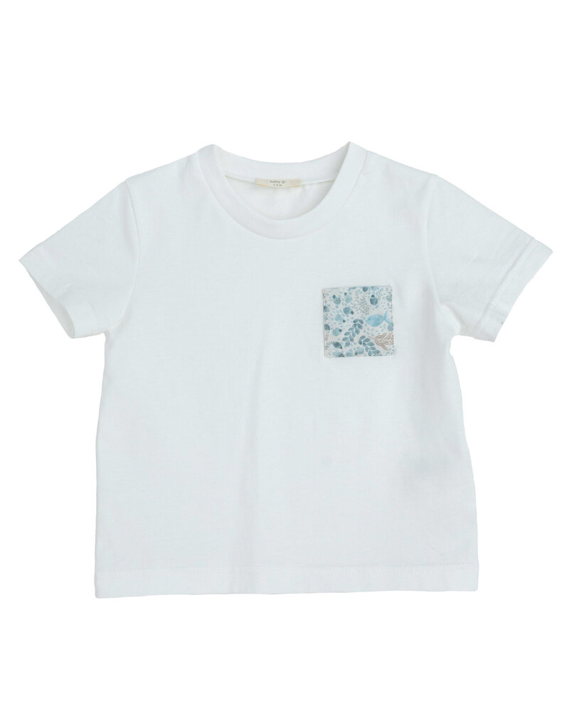 Baby Gi Baby Gi  - T-shirt ocean met zakje