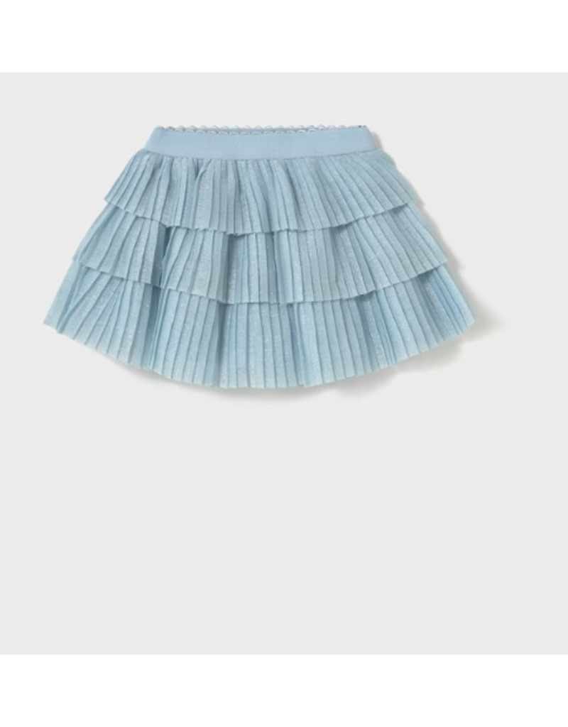 mayoral Mayoral - Tulle glitter blauw rok