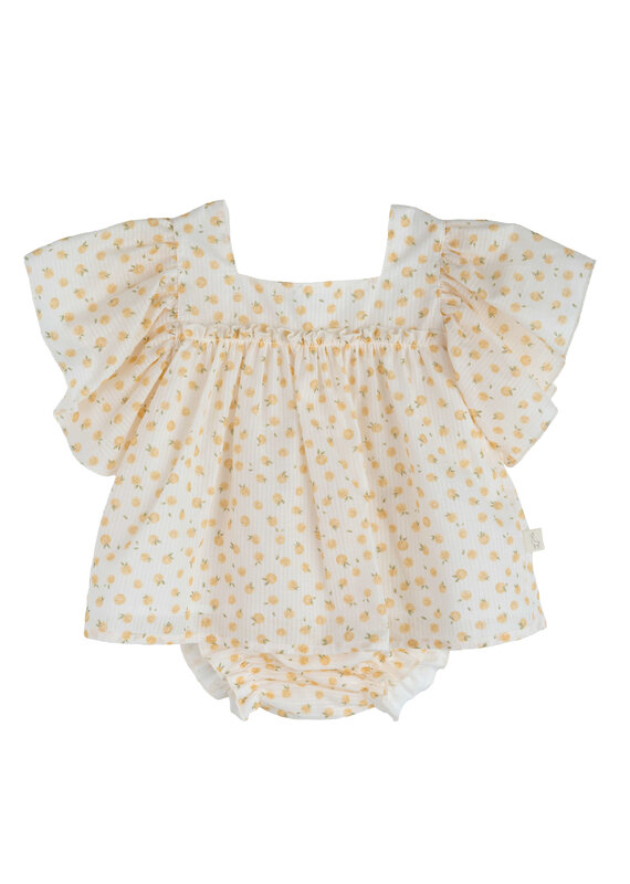 Baby Gi Baby Gi-fruity dress/bloomer Fruity