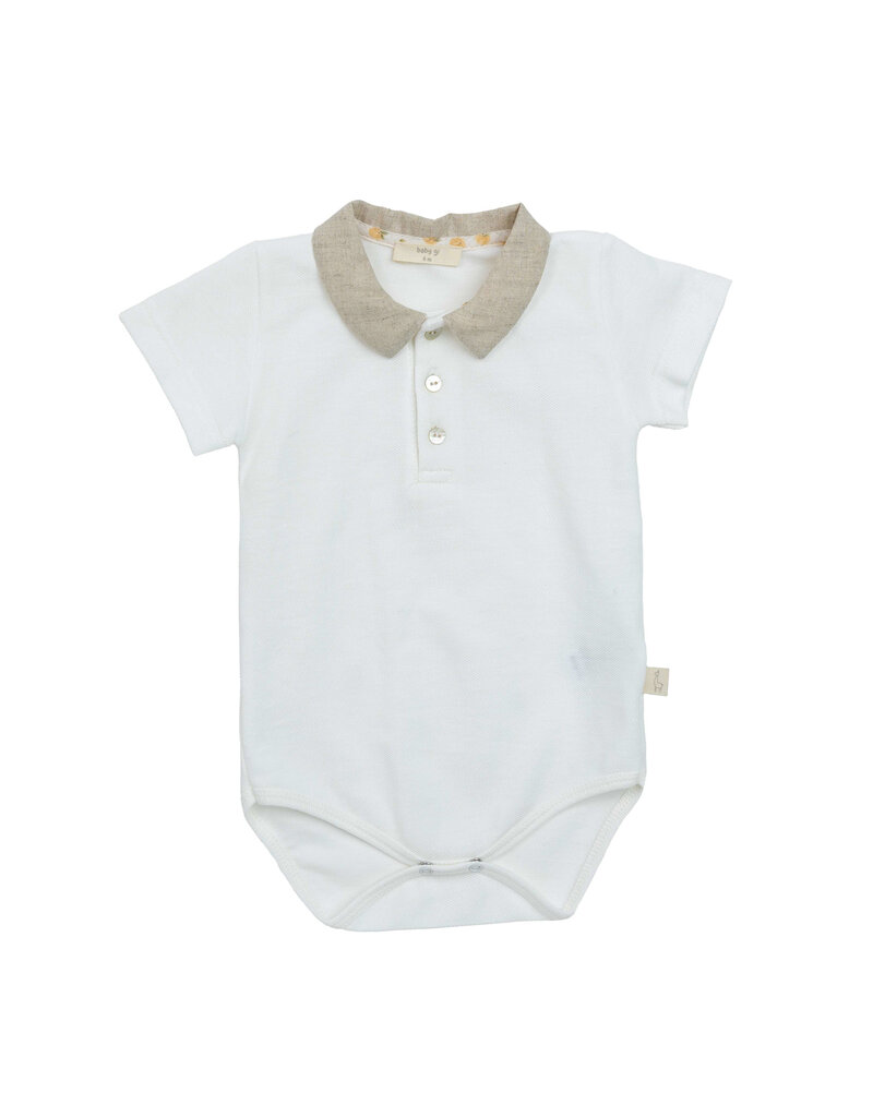 Baby Gi Baby Gi- body ivory-kraagje