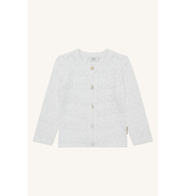 Hust and Claire Cardigan Cilja - white/light grey