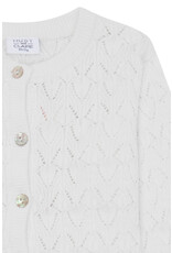 Hust and Claire Cardigan Cilja - white/light grey