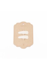 Mrs Ertha Mrs Ertha - 2 haarclips - vanille