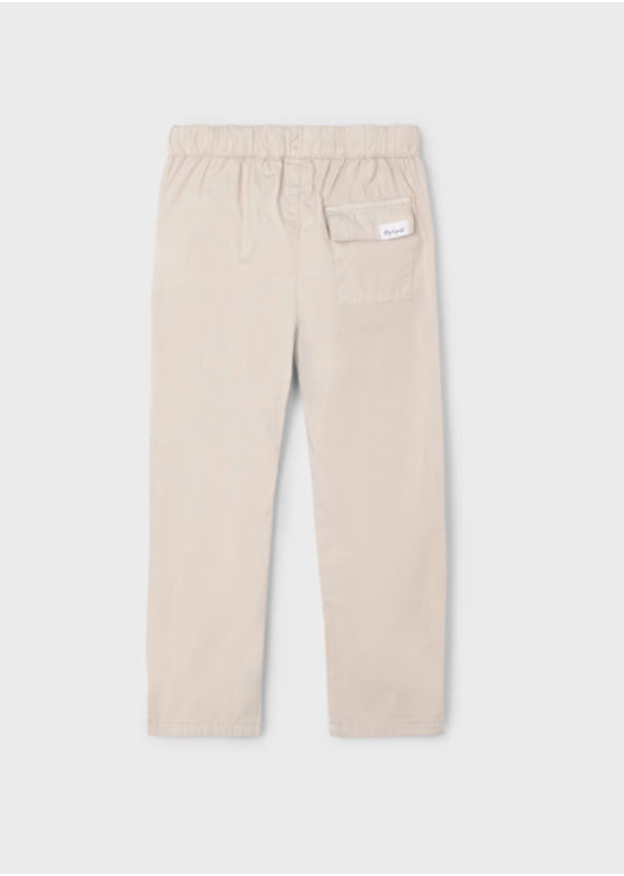 mayoral Mayoral - broek beige met touwtjes