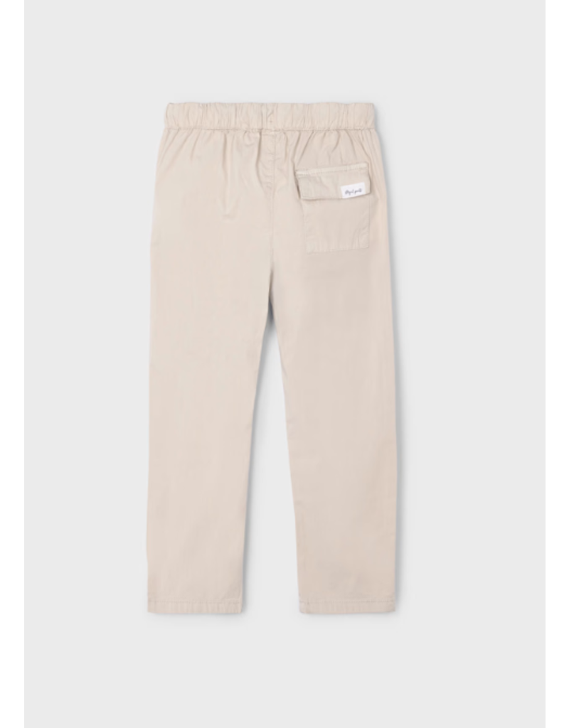 mayoral Mayoral - broek beige met touwtjes
