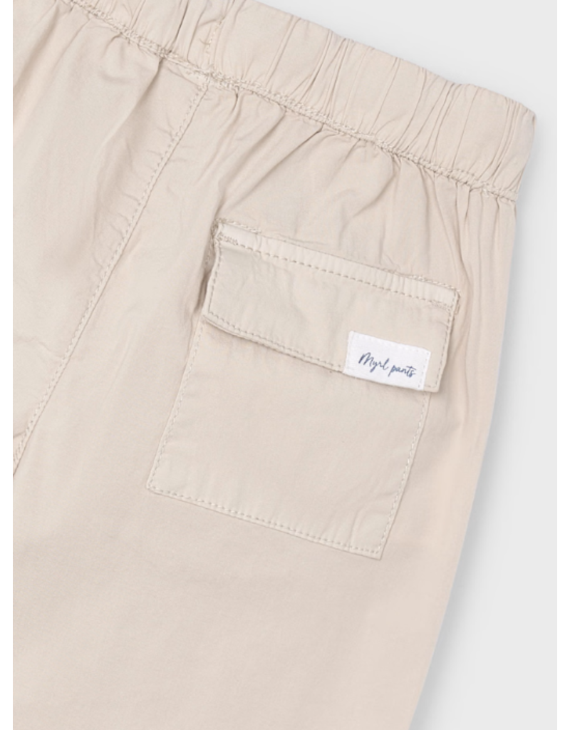 mayoral Mayoral - broek beige met touwtjes