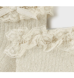 mayoral Mayoral - Ceremonie kousjes - glitterchampagne