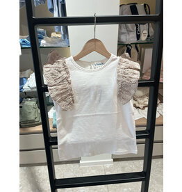 Lalalù - Offwhite T-shirt Lily