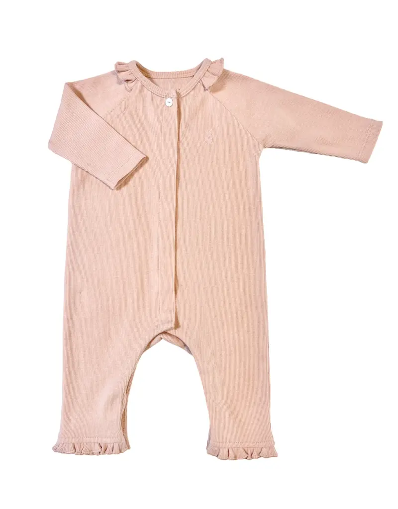Poetree Kids Poetree-babypakje Olivia rib-blush pink
