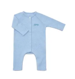 Poetree Kids Poetree-babypakje Ollie- rib-denim blue