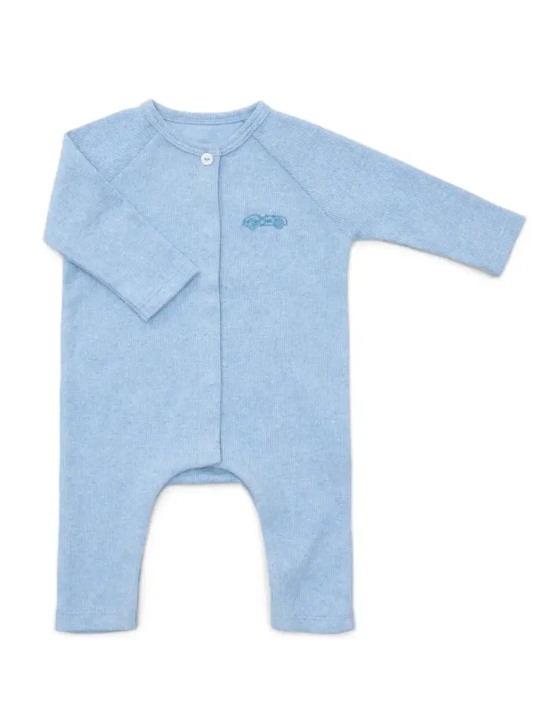 Poetree Kids Poetree-babypakje Ollie- rib-denim blue