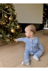 Poetree Kids Poetree-babypakje Ollie- rib-denim blue