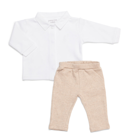 Poetree Kids Poetree Kids Baby set wit/camel 56cm