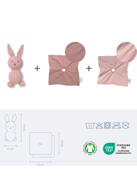 Doomoo You & me - Knuffel(doek) -  Roze