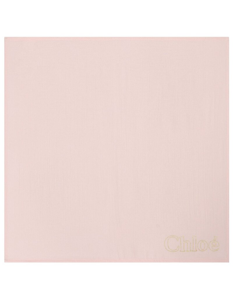 Chloé Chloé - Newborn set toilettas en tetradoeken roze