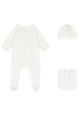 Chloé Chloé - Newborn set - Kruippakje, slab en muts