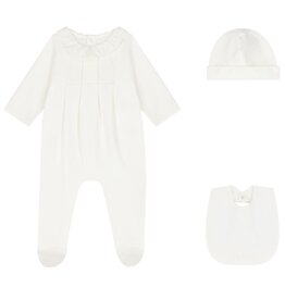 Chloé Chloé - Newborn set - Kruippakje, slab en muts