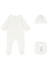 Chloé Chloé - Newborn set - Kruippakje, slab en muts
