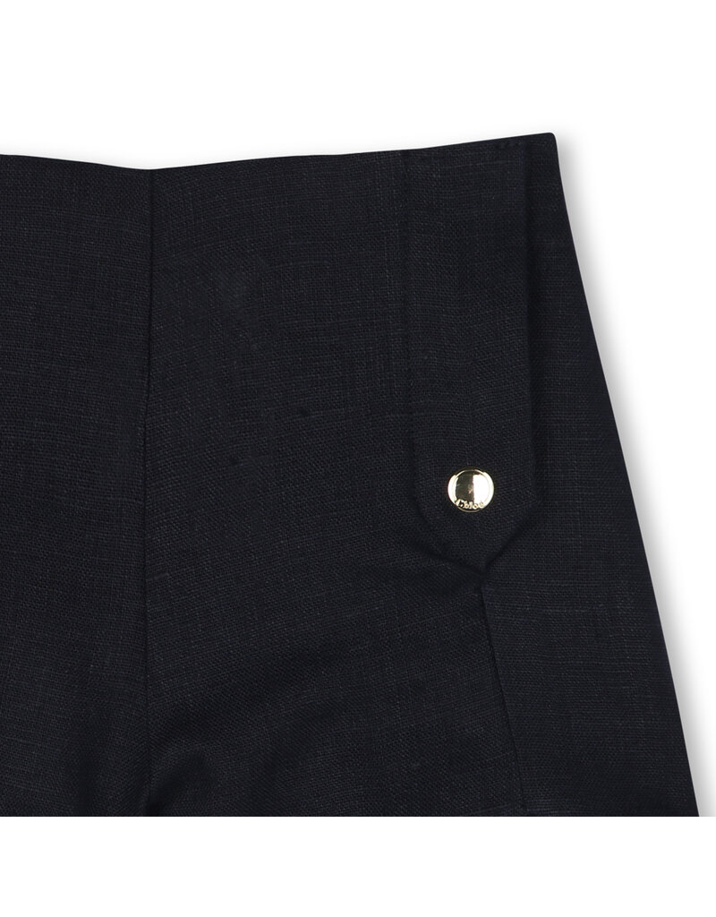 Chloé Chloé - Linnen short - donker blauw