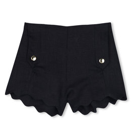 Chloé Chloé - Linnen short - donker blauw