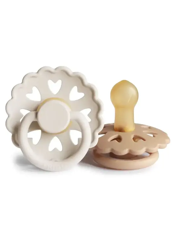 Frigg Frigg - Fairytale - latex - cream/silky satin  - T2 6-12m