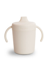 Mushie Mushie Trainer sippy cup - Ivory