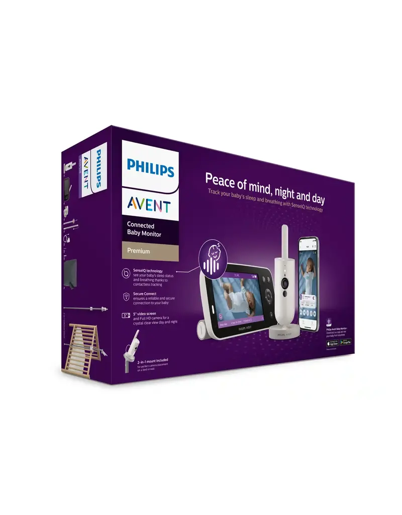 Avent Philips Avent - Videofoon wifi+LQSense met 2in1 montage