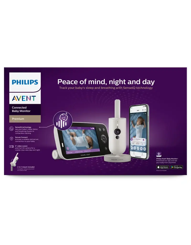 Avent Philips Avent - Videofoon wifi+LQSense met 2in1 montage