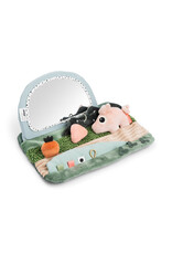 Done by Deer Done By Deer - Tummy time - sensorische speelmat met spiegel