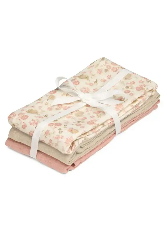 CamCam Copenhagen Cam Cam- set van 3 muslin cloth augusta