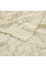 CamCam Copenhagen Cam Cam - gebreid baby deken off/white