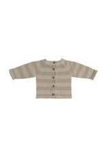 Li & Me Knitted Striped sweater - Bochi cream/rose