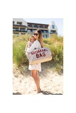 Childhome Mommy Bag ® Verzorgingstas - Stripes - Nude/Terracotta