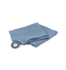 Doomoo Mom 'n play - tetra blauw borstvoedingsdoek