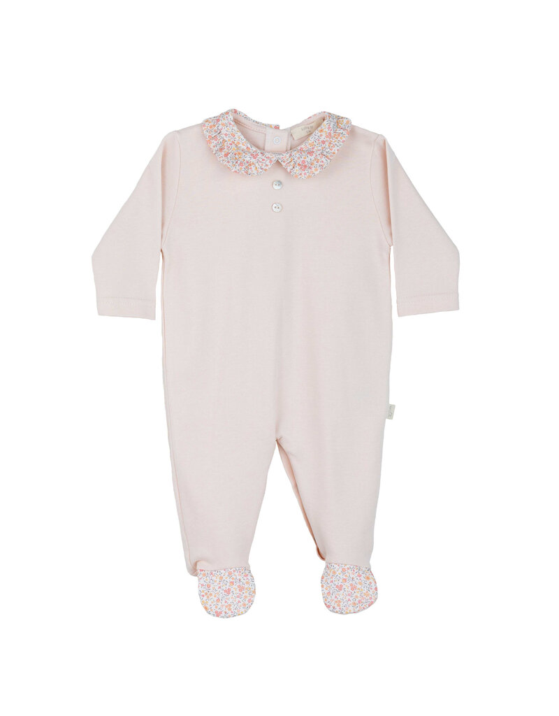 Baby Gi Baby gi- kruippakje met bloemenkraag