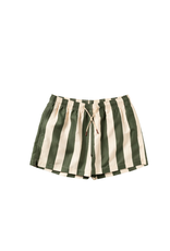 Salted Stories - Zwembroek brede groene streep - Papa