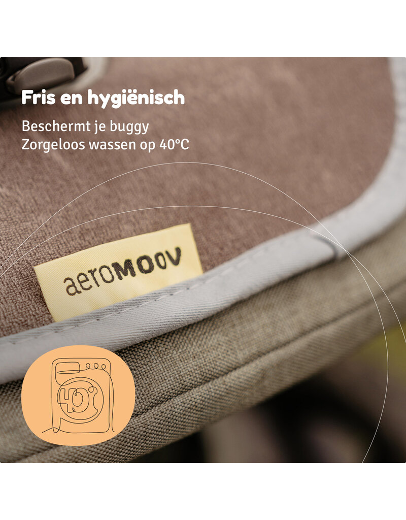 AeroMoov AeroMoov Air Layer - Universeel - Buggy - Antracite