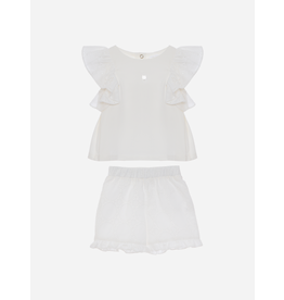 Patachou Patachou - Set Floriane wit