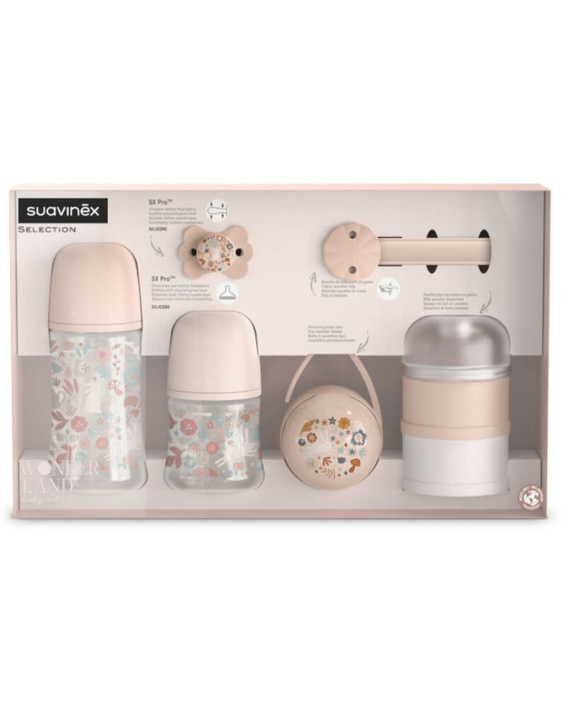 suavinex Wonderland-Welcome baby set-roze