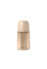 suavinex Siliconen flesje-medium flow-beige-240ml