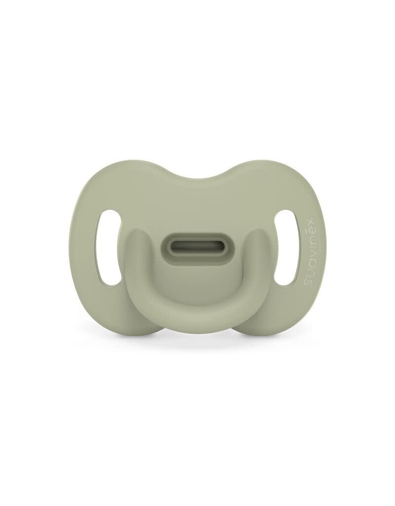 suavinex Siliconen fopspeen-0/6m-groen