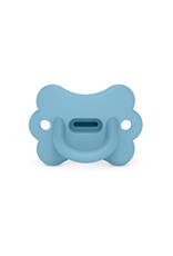 suavinex Siliconen fopspeen Butterfly-6/18m-blauw