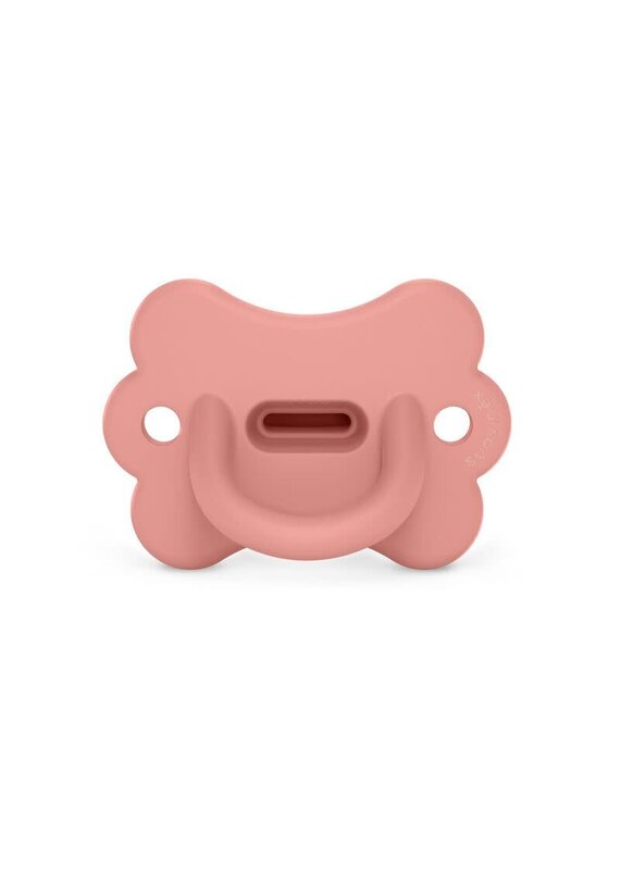 suavinex Siliconen fopspeen Butterfly-6/18m-ROZE
