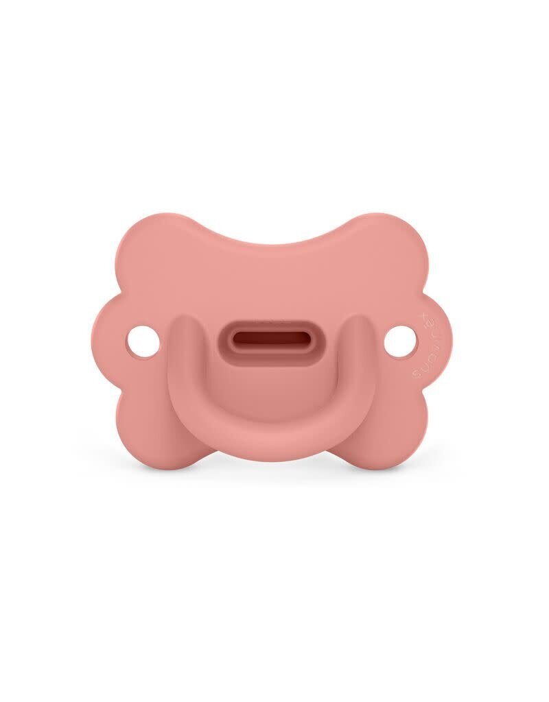 suavinex Siliconen fopspeen Butterfly-6/18m-ROZE