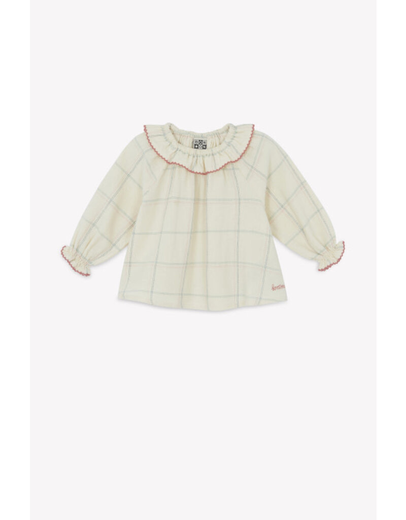 Bonton Bonton - Blouse Solange - Carreau Winter