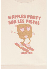 Bonton Bonton - Trui Lys - Wafels Ecru