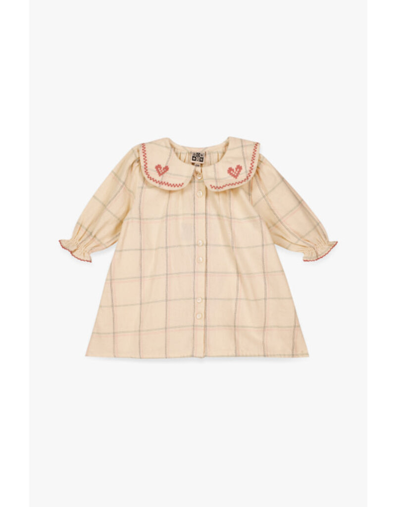 Bonton Bonton - Jurk - Carreau winter