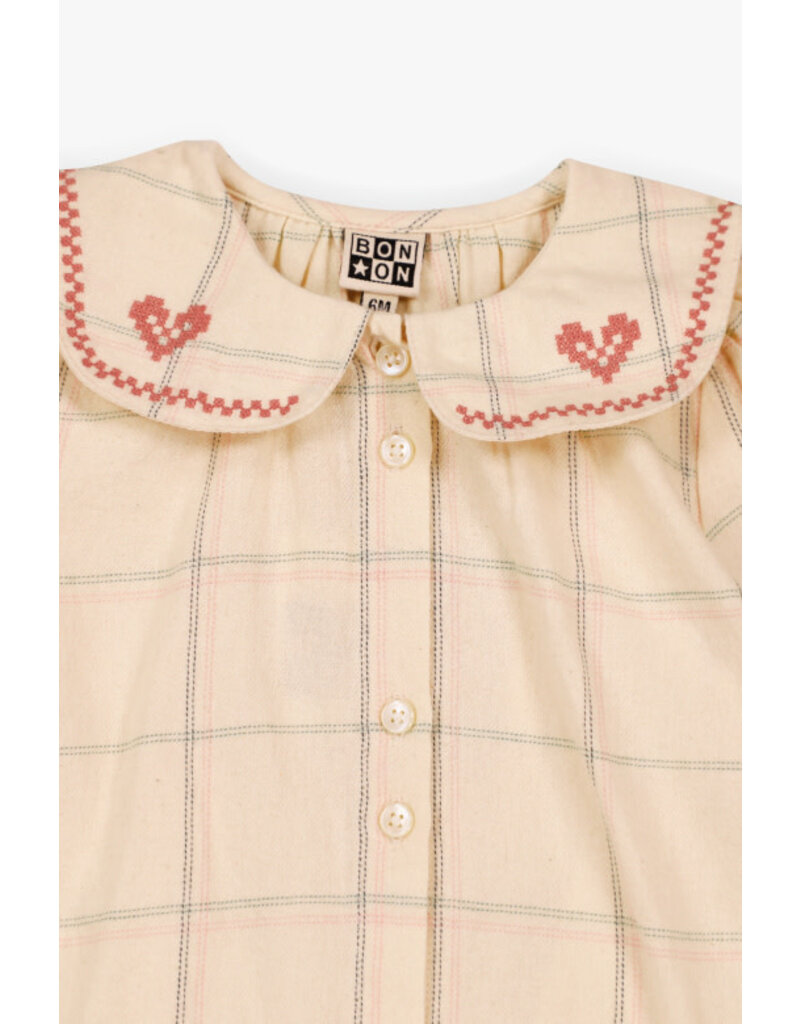 Bonton Bonton - Jurk - Carreau winter