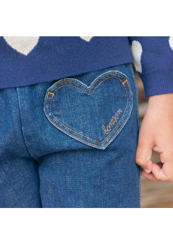Bonton Bonton - Broek Jean - Hearts