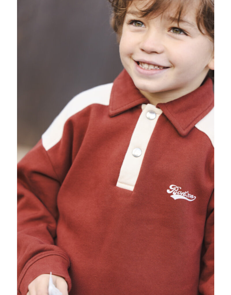 Bonton Bonton -  Trui -Trekking roestkleur